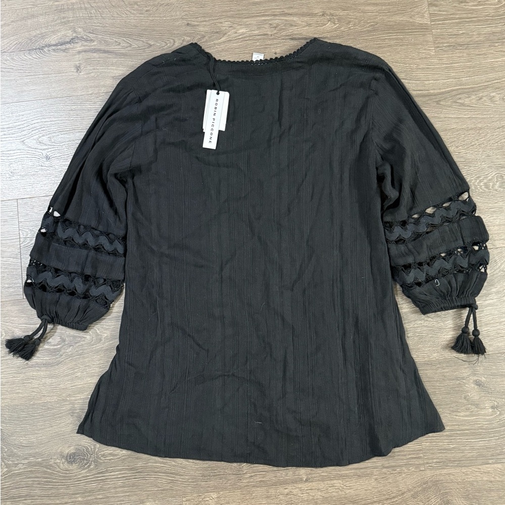 *NWT* Robin Piccone Jo Long Sleeve Tunic Swim Coverup - Picture 8 of 8